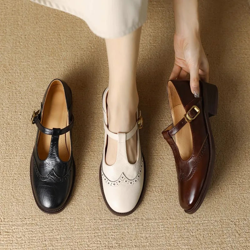 Retro Mary Janes Shoes