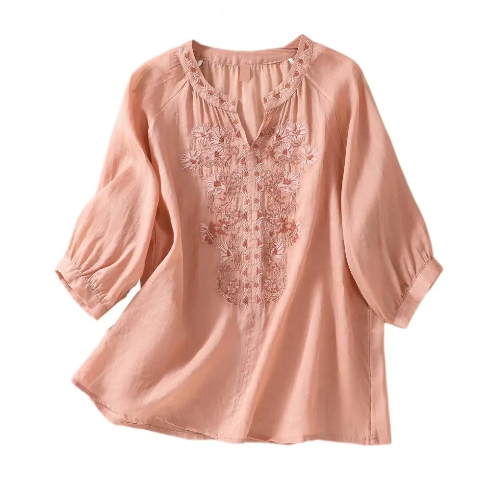 V-neck Blouse