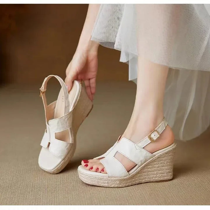 Roman Style Summer Wedges