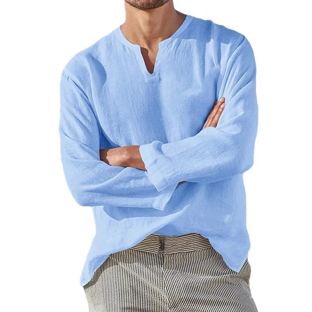 Linen Long Sleeve Shirt
