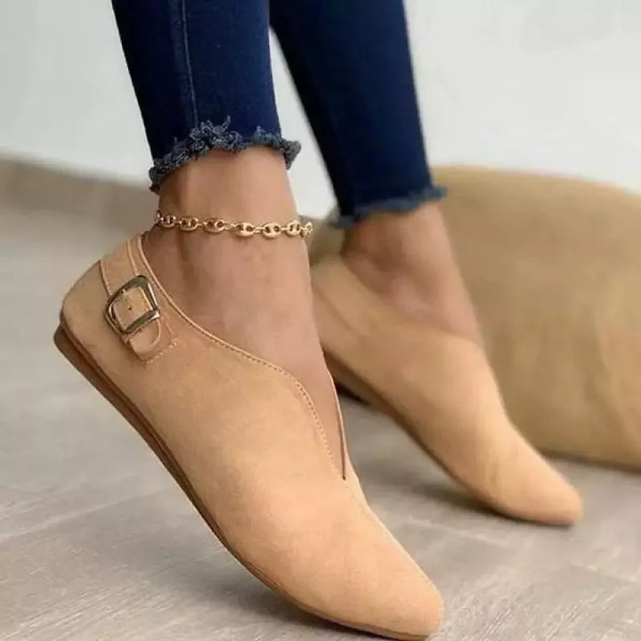 Barefoot Buckle Flats