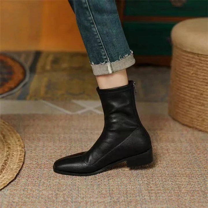 Low Heel Boots