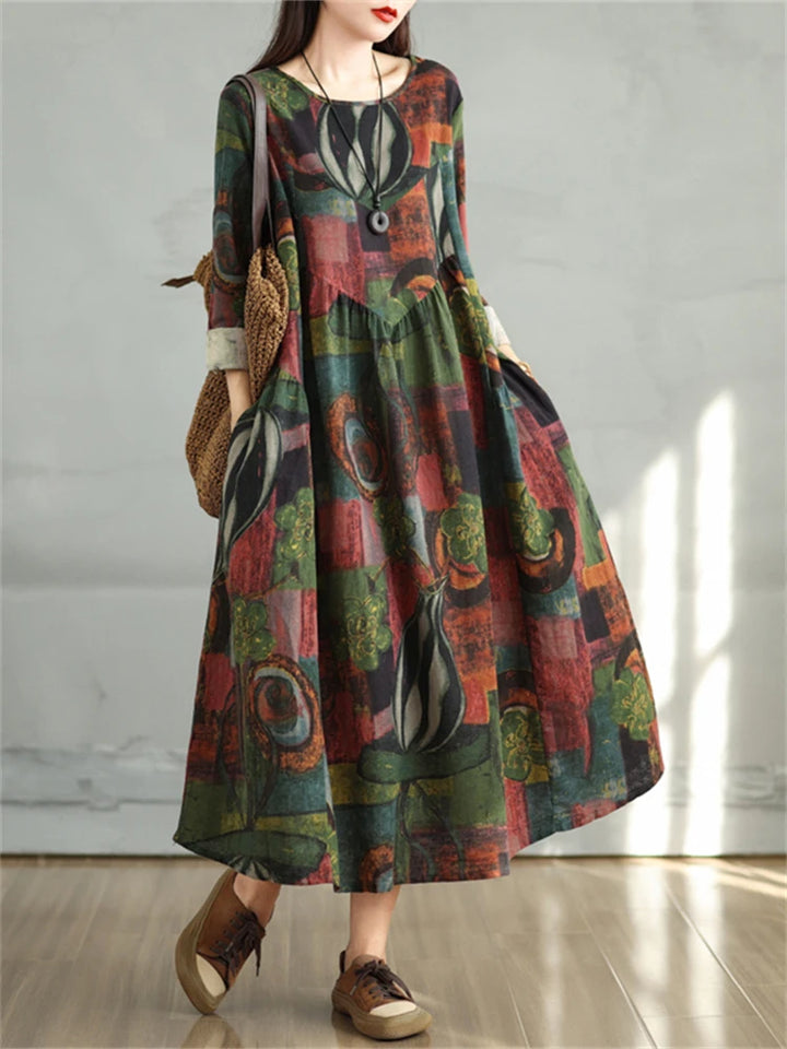 Casual Vintage Dress