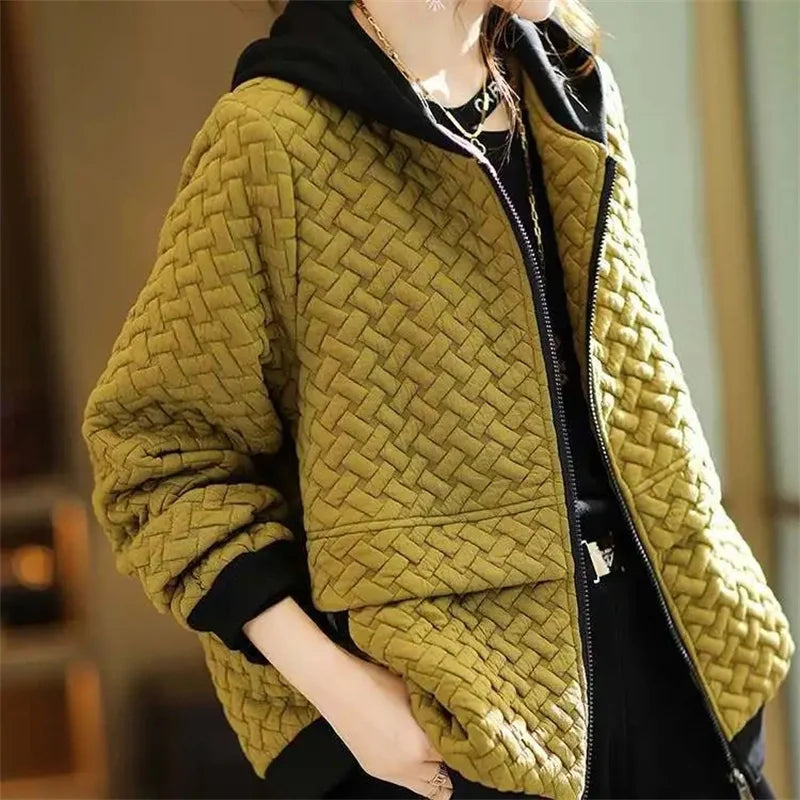 Hooded Quilted Jacket