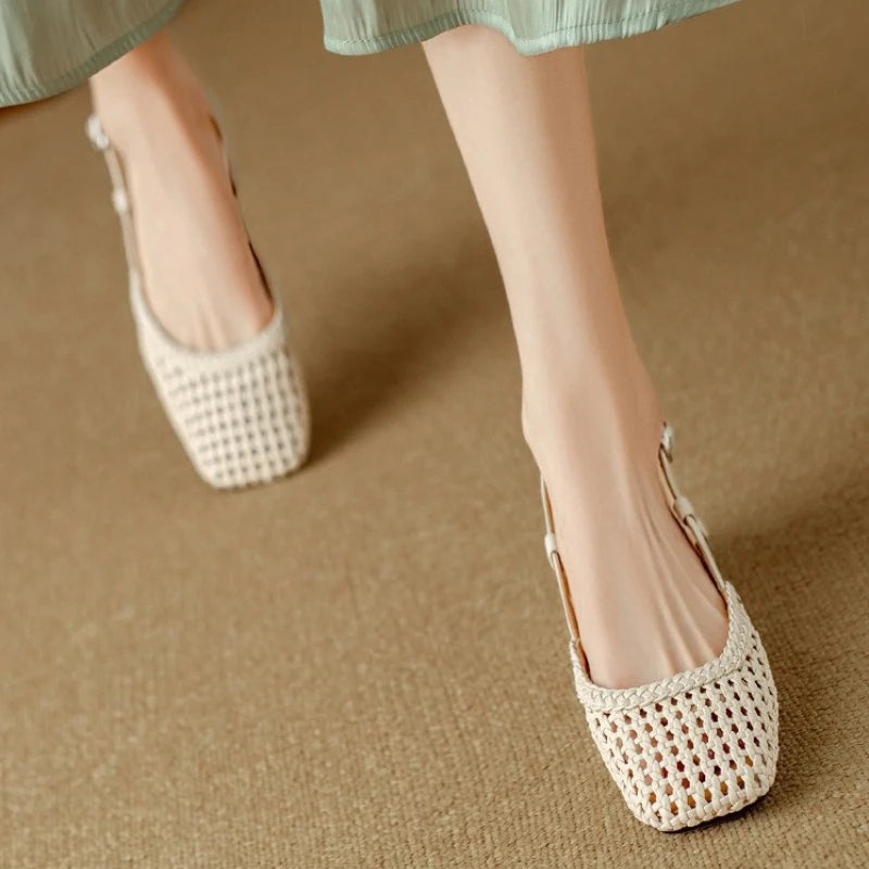 Mid Heel Summer Sandals