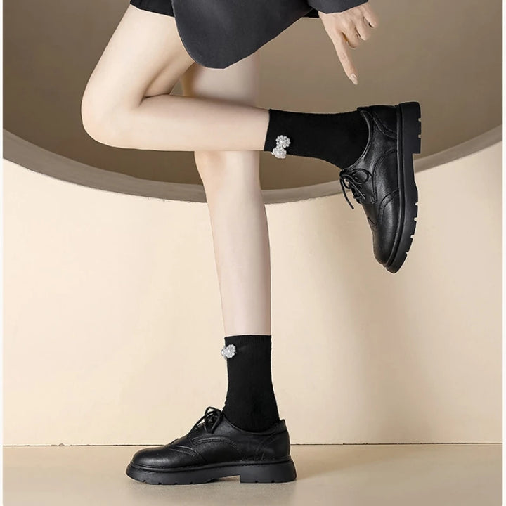 Waterproof Round Toe Shoes