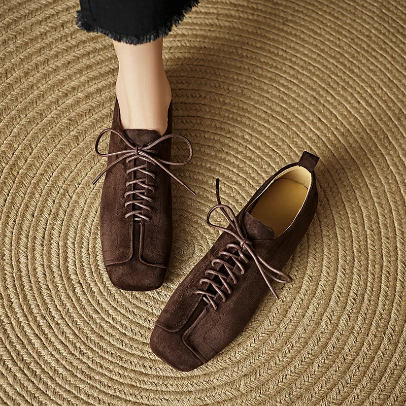 Casual Soft Lace-up Loafers
