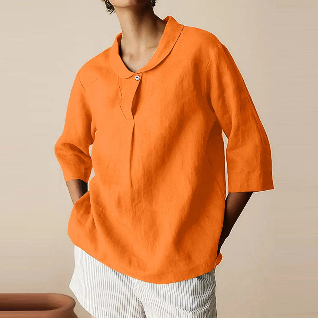 Linen Loose Top