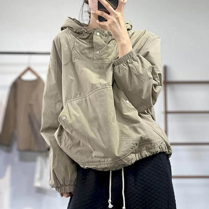 Long Sleeve Quilted Jacket