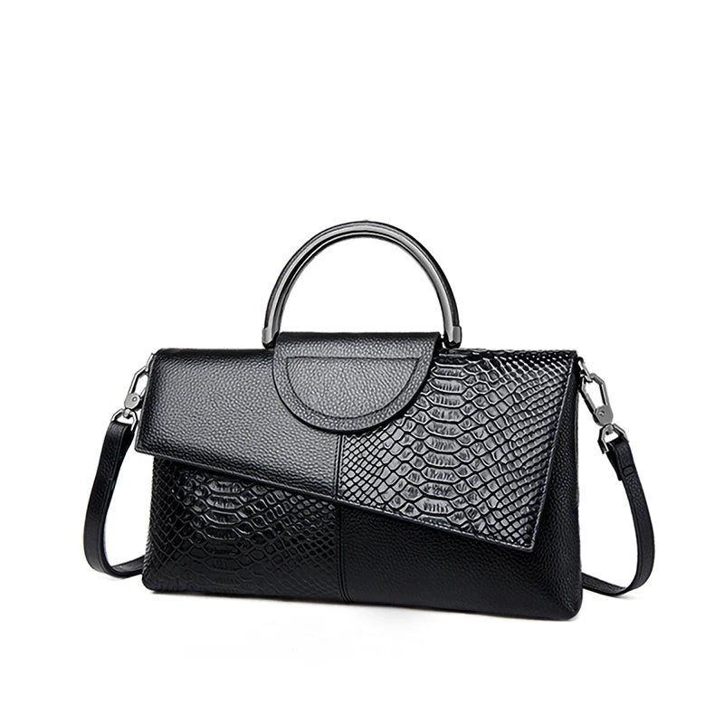 Alligator Pattern Handbag