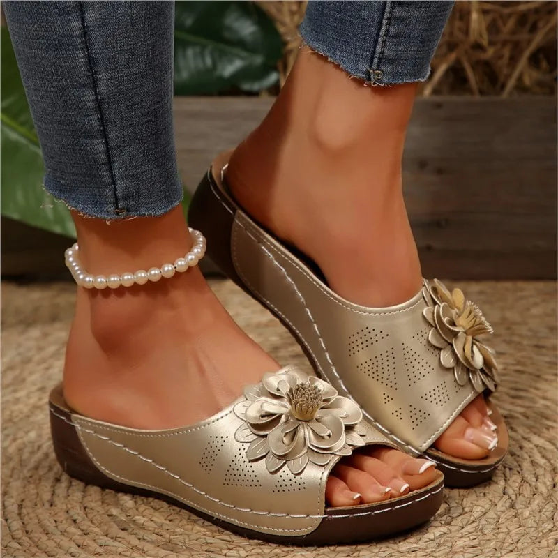 Summer Floral Sandals
