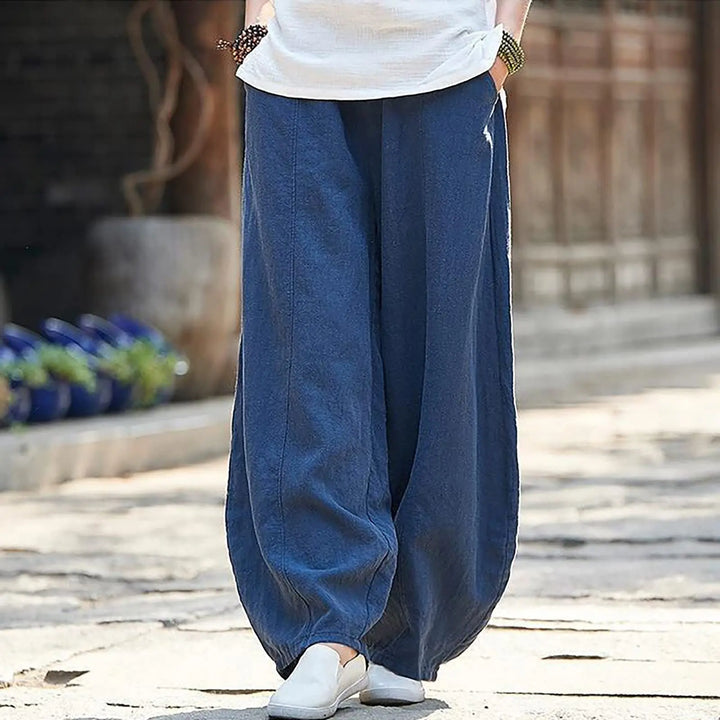 Linen Loose Trousers