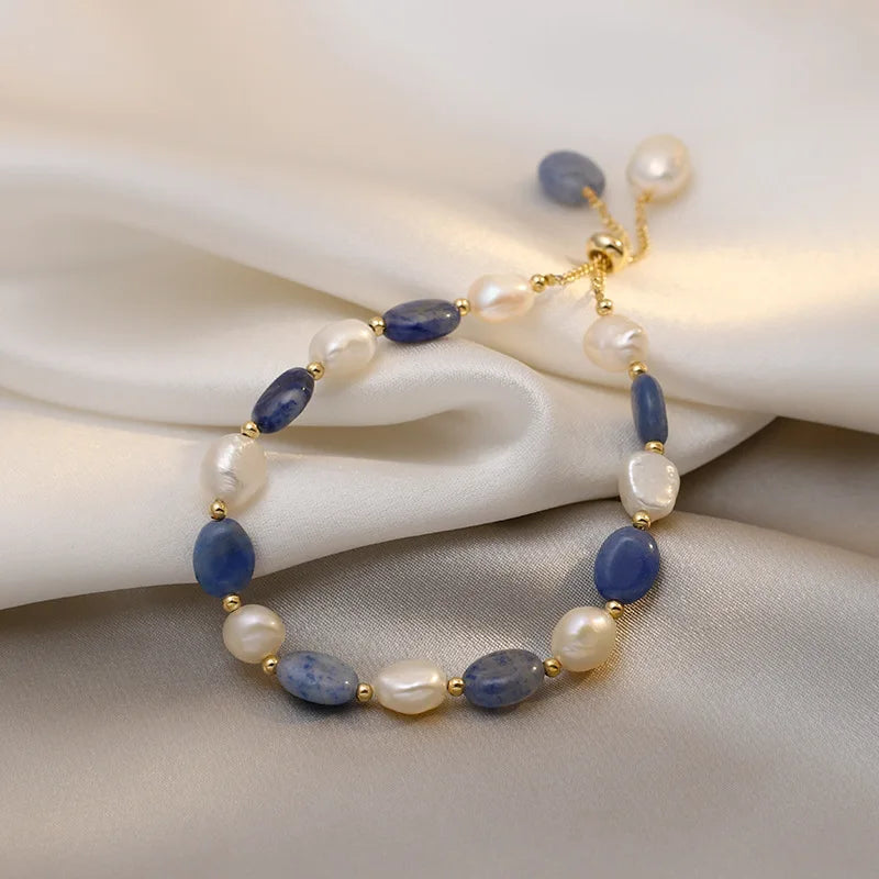 Blue Stone Bracelet