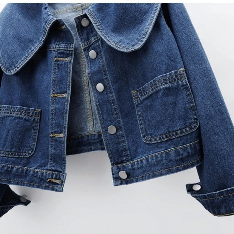 Cropped Denim Jacket