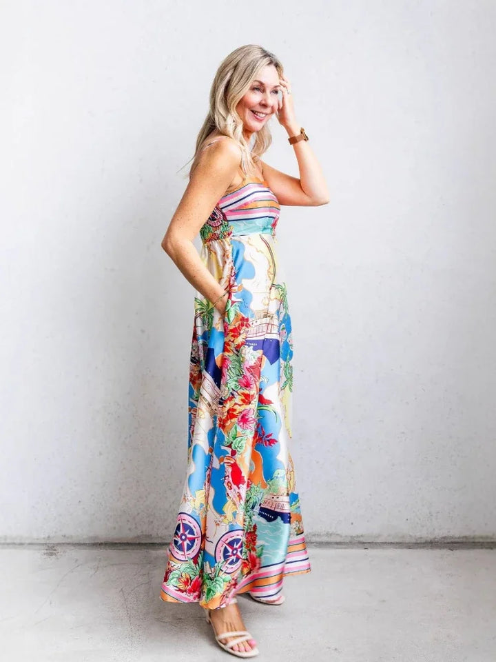 Long Coloured Dress