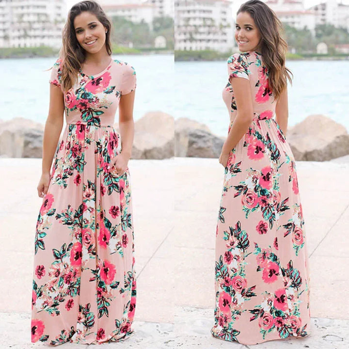 Boho Floral Dress
