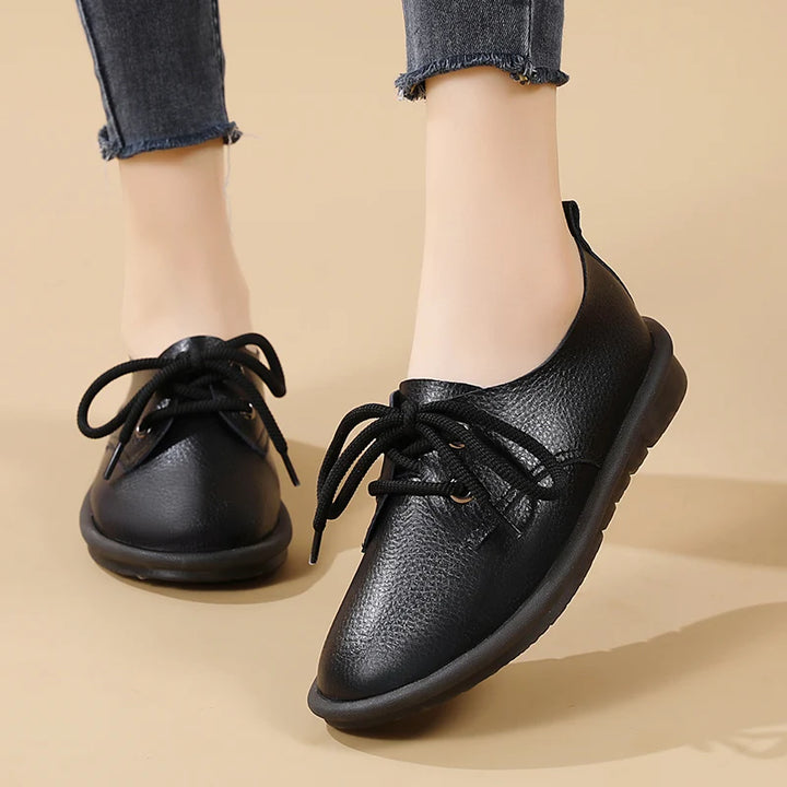 Soft Soled Lace Up Shoes