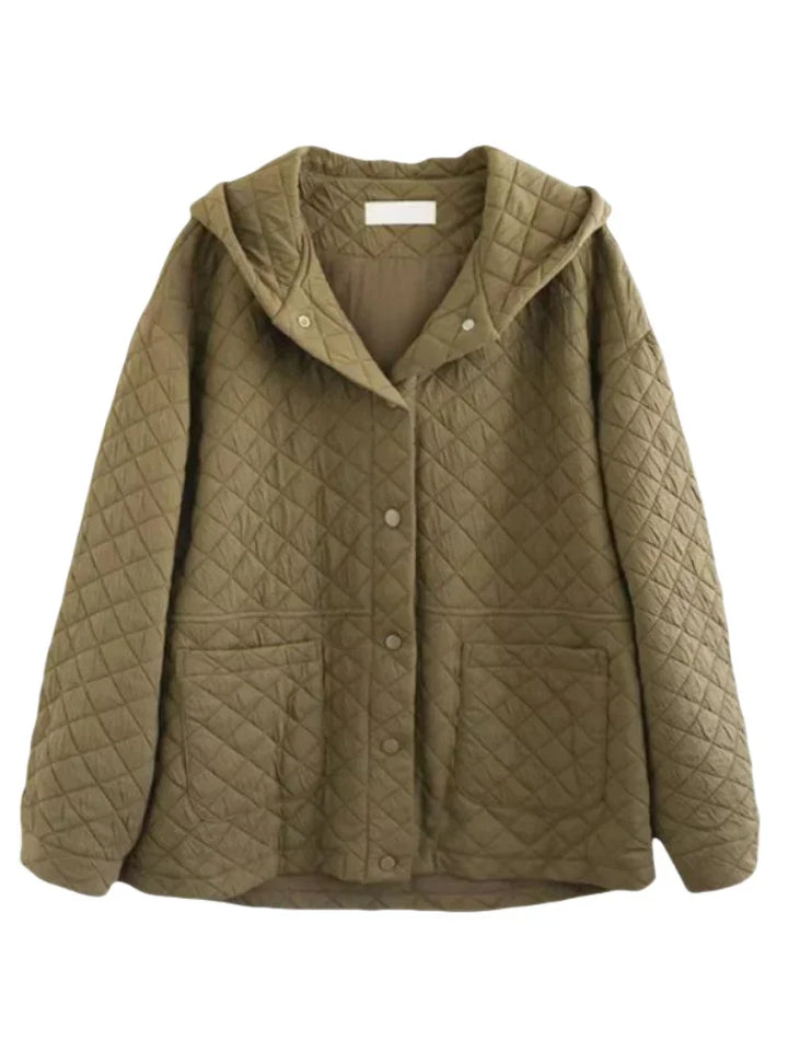 Quilted Hooded Jacket