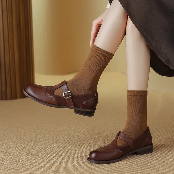 Retro Brogue Shoes