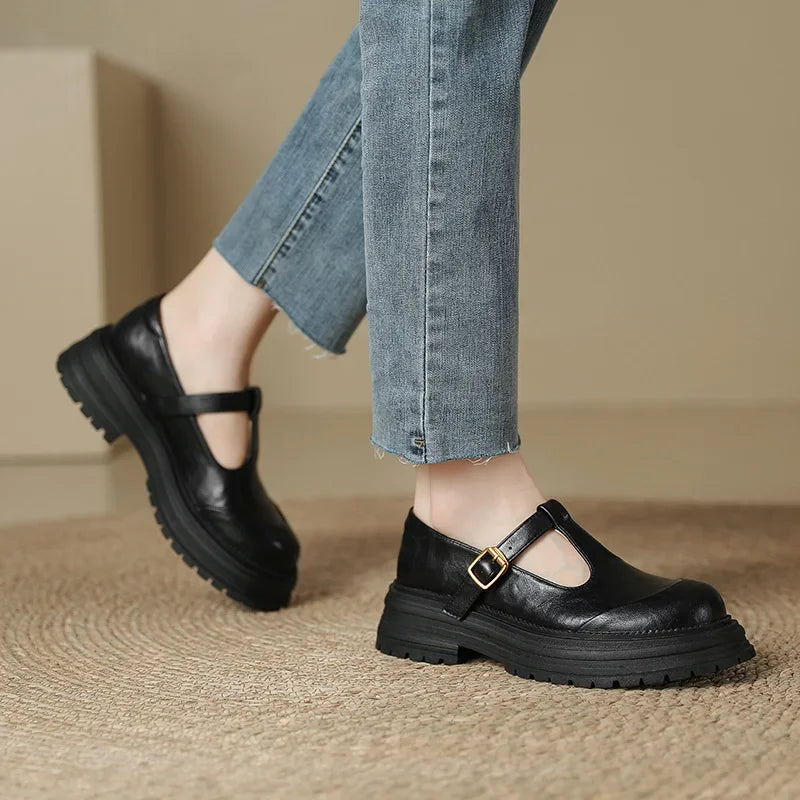 Platform Mary Jane Shoes