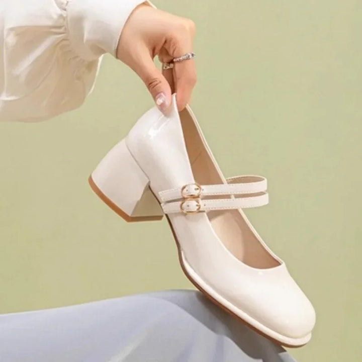 Vintage Chunky Heel Shoes