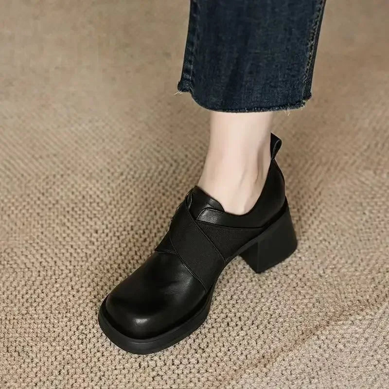 Women's Chunky Heeled Shoes