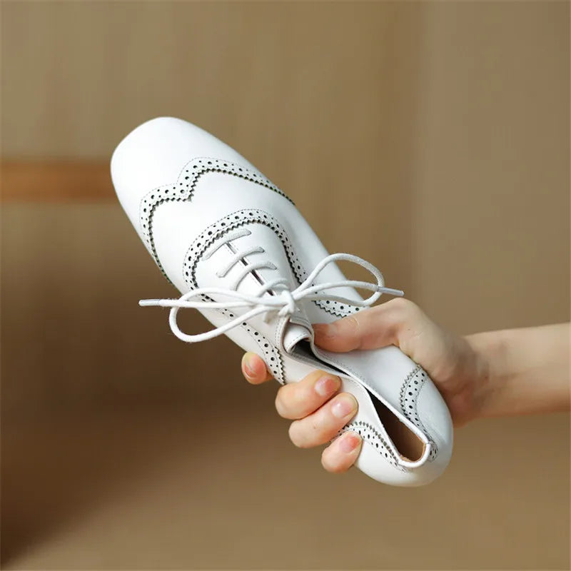 Lace Brogue Shoes