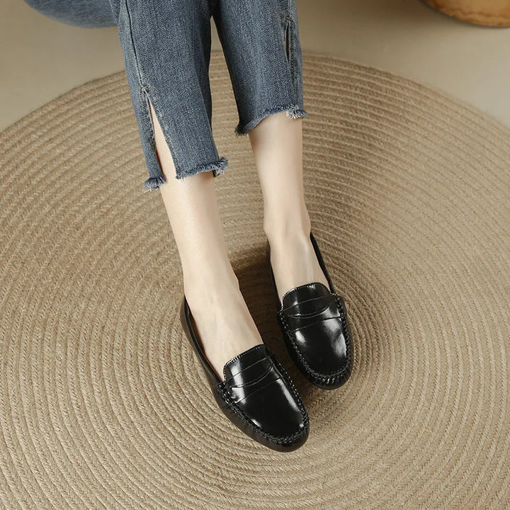 Round Toe Loafers
