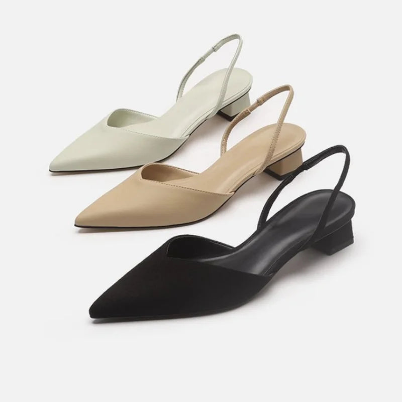 Pointed Toe Slingbacks