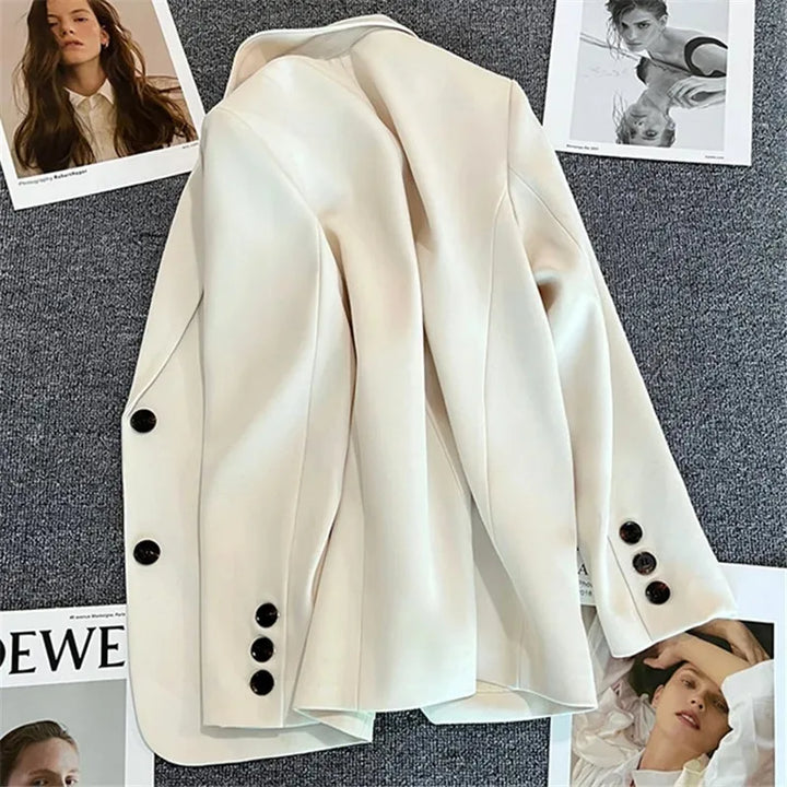 Long Sleeve Single Breasted Blazer