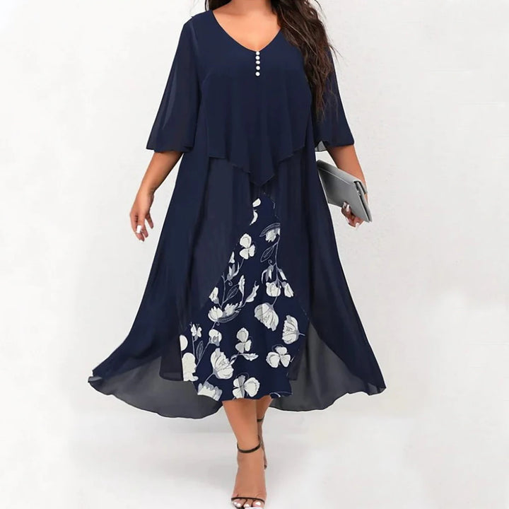 Patchwork Retro Dress