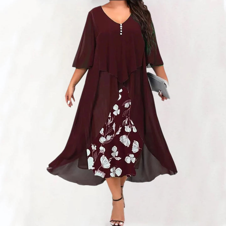 Patchwork Retro Dress