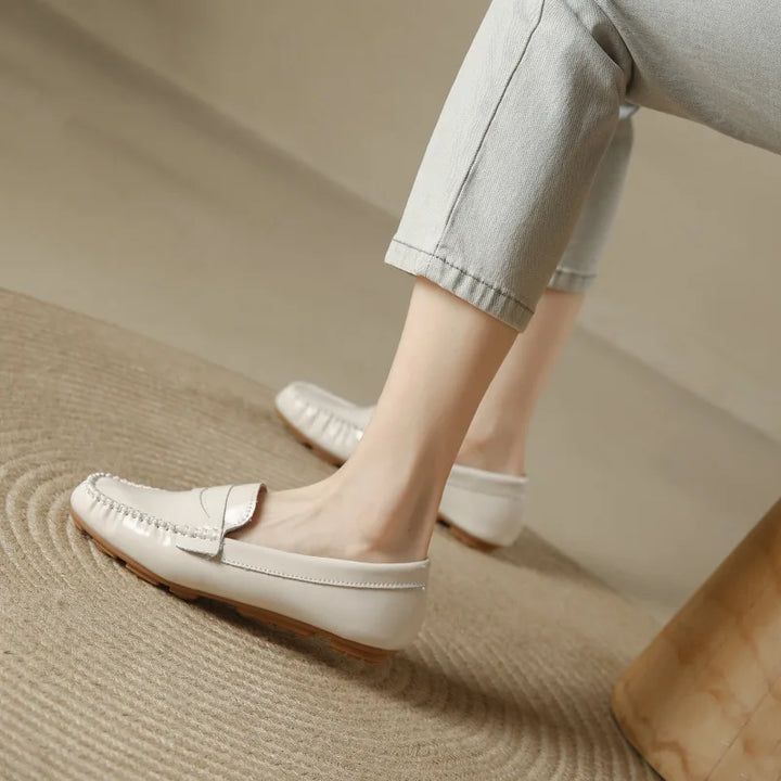 Round Toe Loafers