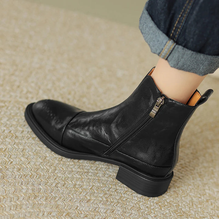 Block Ankle Shoes
