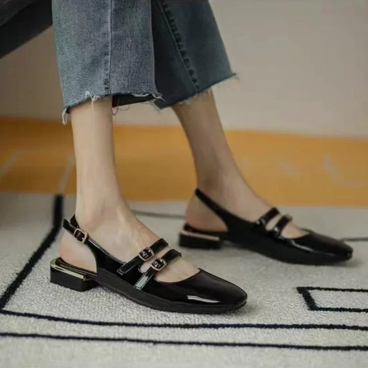 Retro Mary Jane Slip On