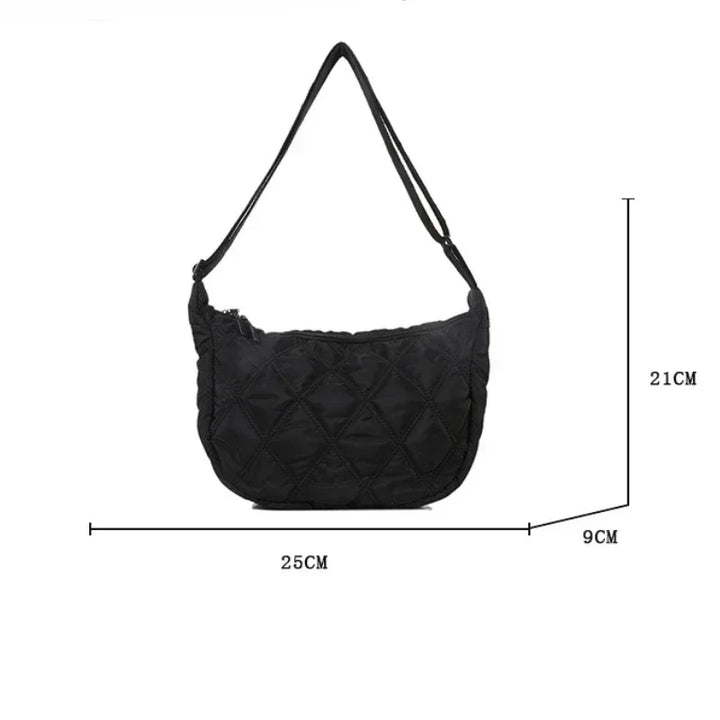 Embroidered Crossody Bag