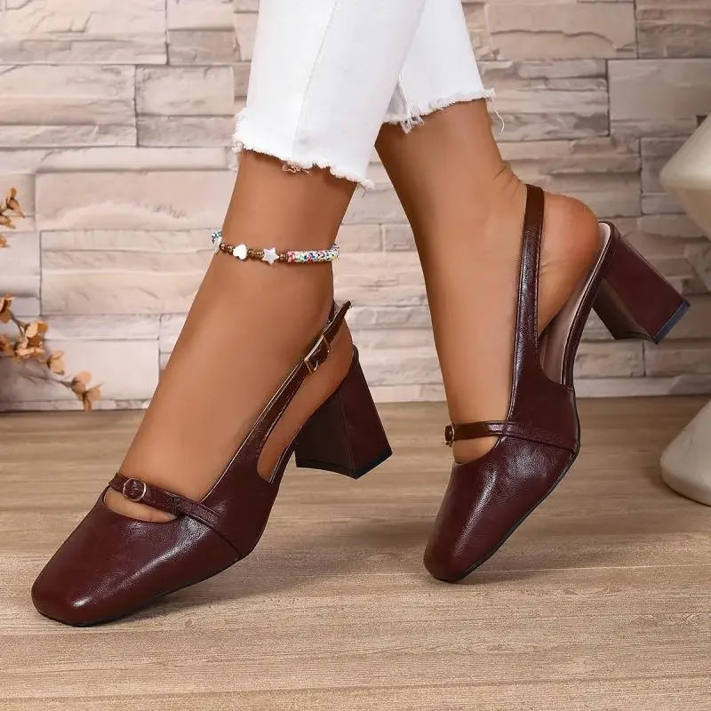 Retro SlingBack Pumps