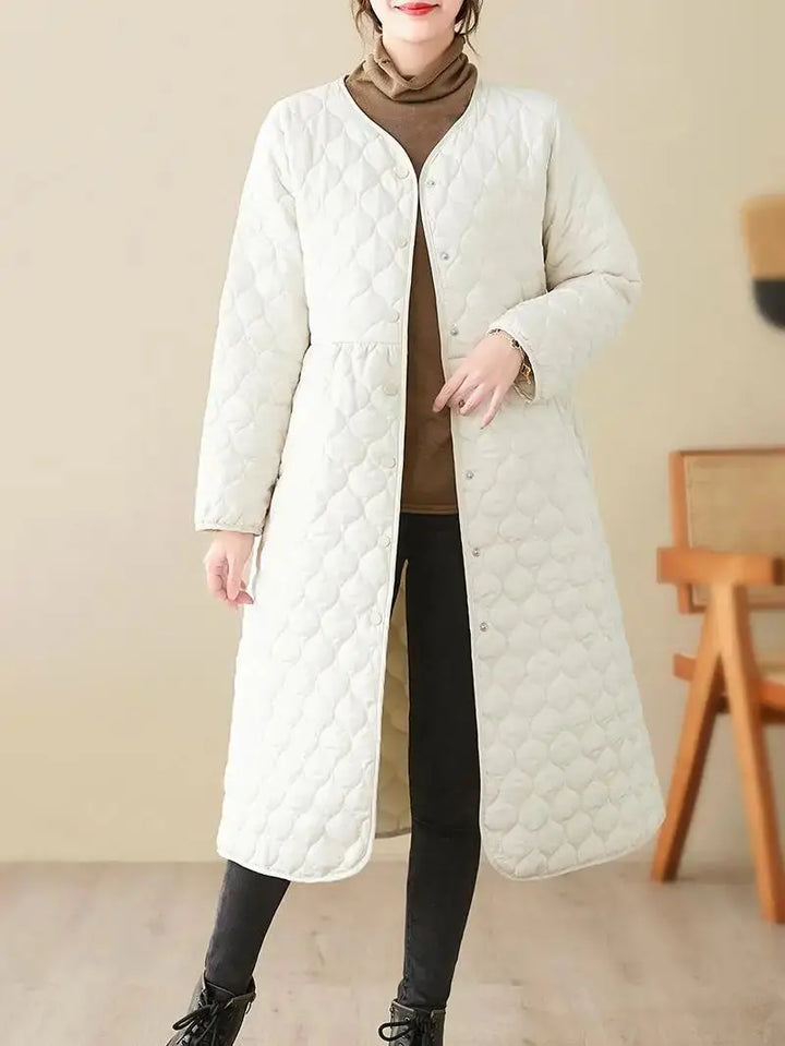 Long Sleeve V-neck Plus Size Jacket