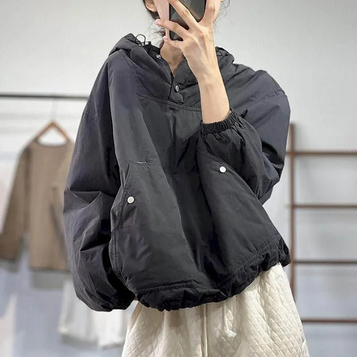 Long Sleeve Quilted Jacket