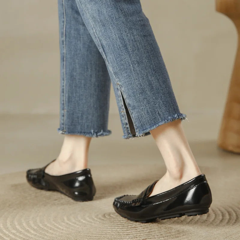 Round Toe Loafers