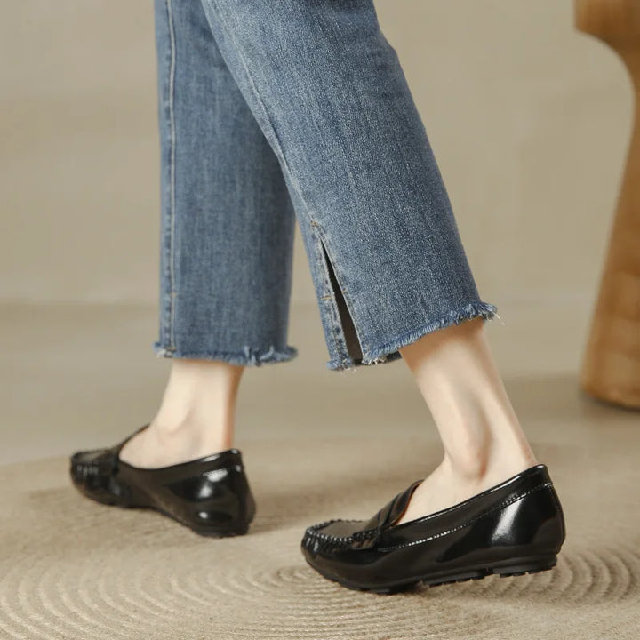 Round Toe Loafers