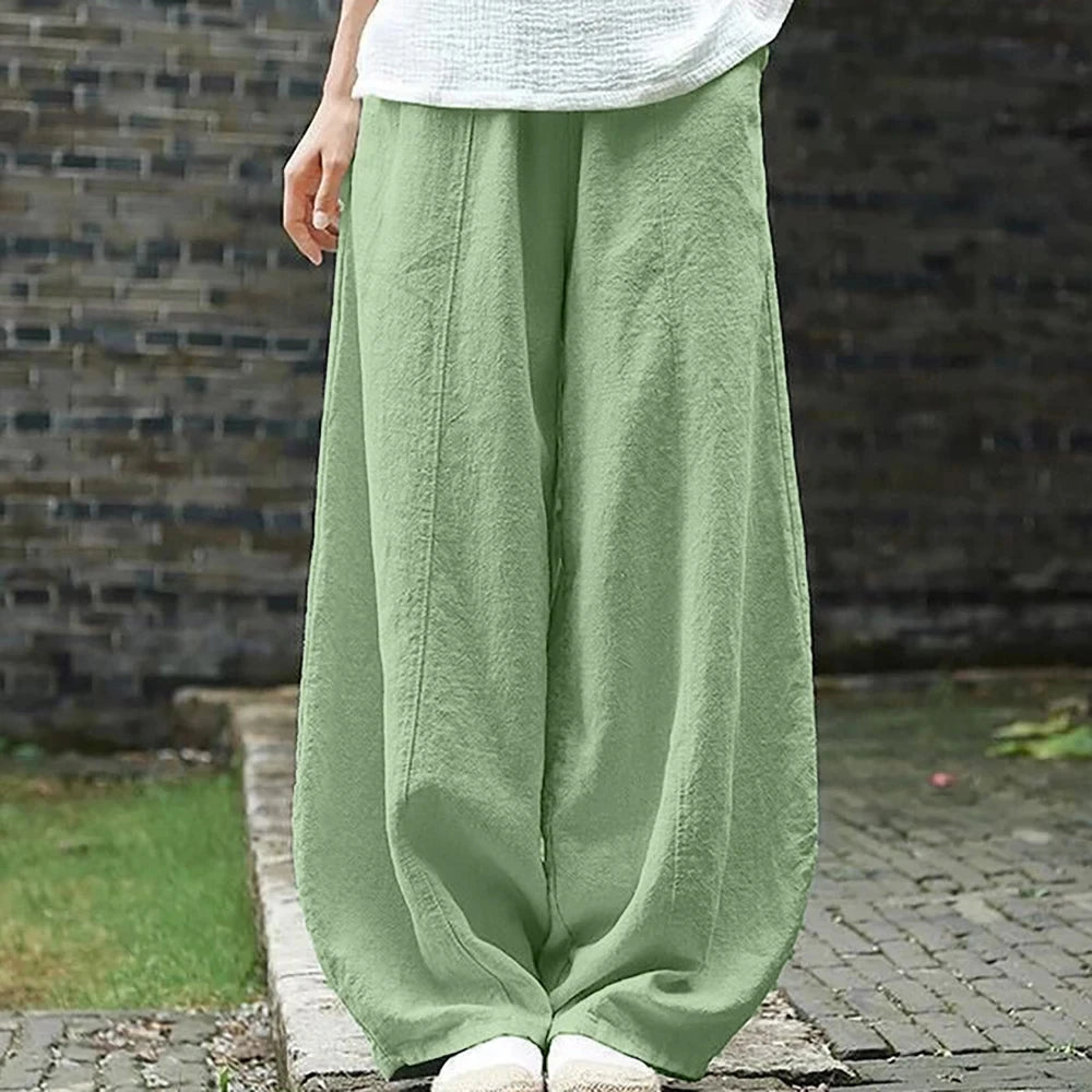 Linen Loose Trousers