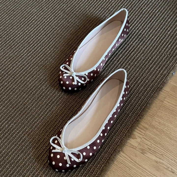 Round Toe Ballet Flats for Women