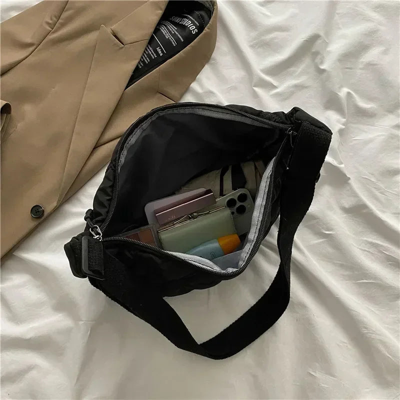 Embroidered Crossody Bag