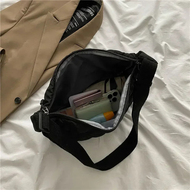 Embroidered Crossody Bag