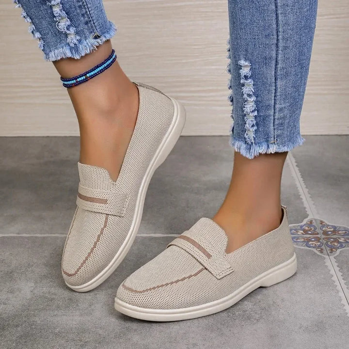 Women Square Toe Loafers