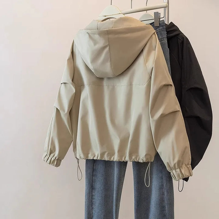 Zipper Trench Coat