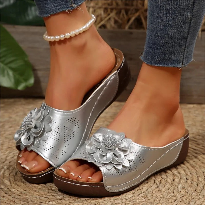 Summer Floral Sandals