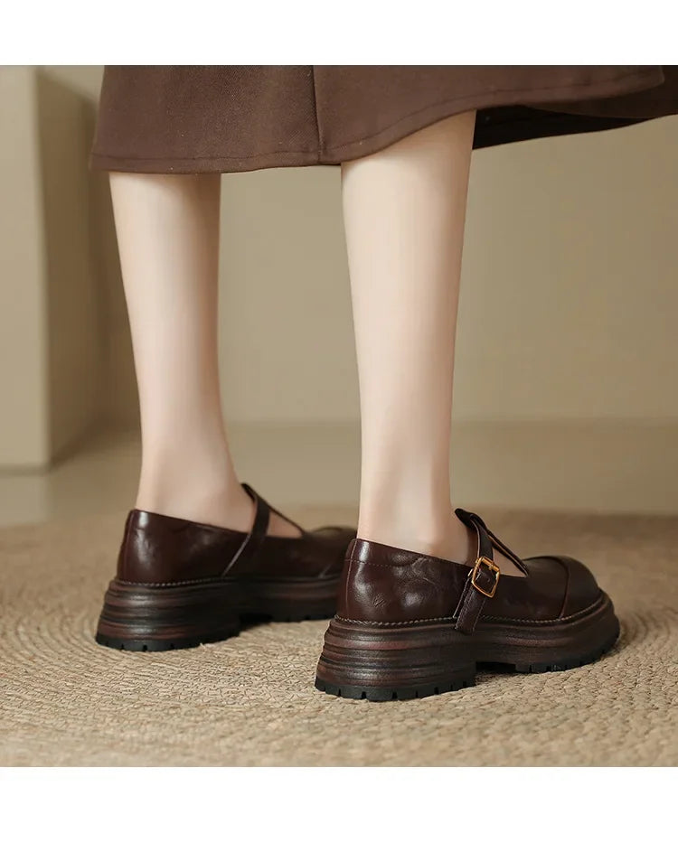 Platform Mary Jane Shoes