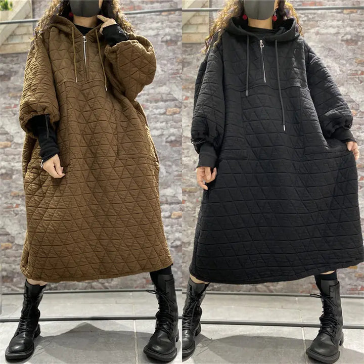 Oversized Women's Quilted Jacket